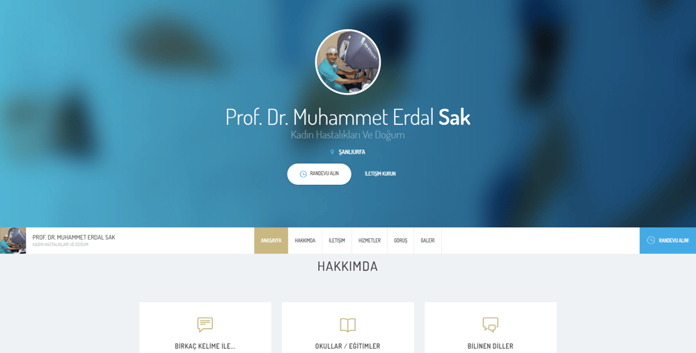 Prof. Dr. Muhammet Erdal Sak - Kadın hastalıkları 